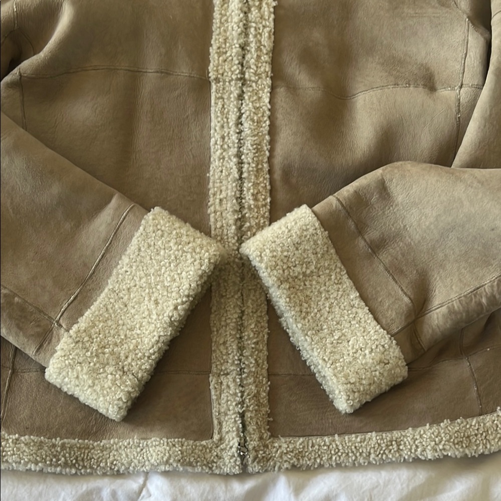 BAMFORD Cropped Shearling Jacket - Picture 3 of 7